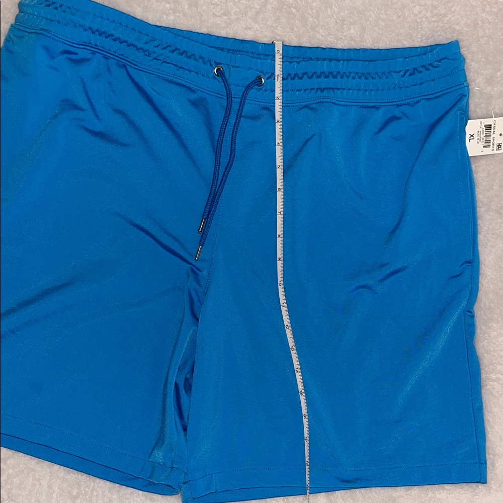 INC International Concepts Blue Athletic Shorts - Picture 4 of 4